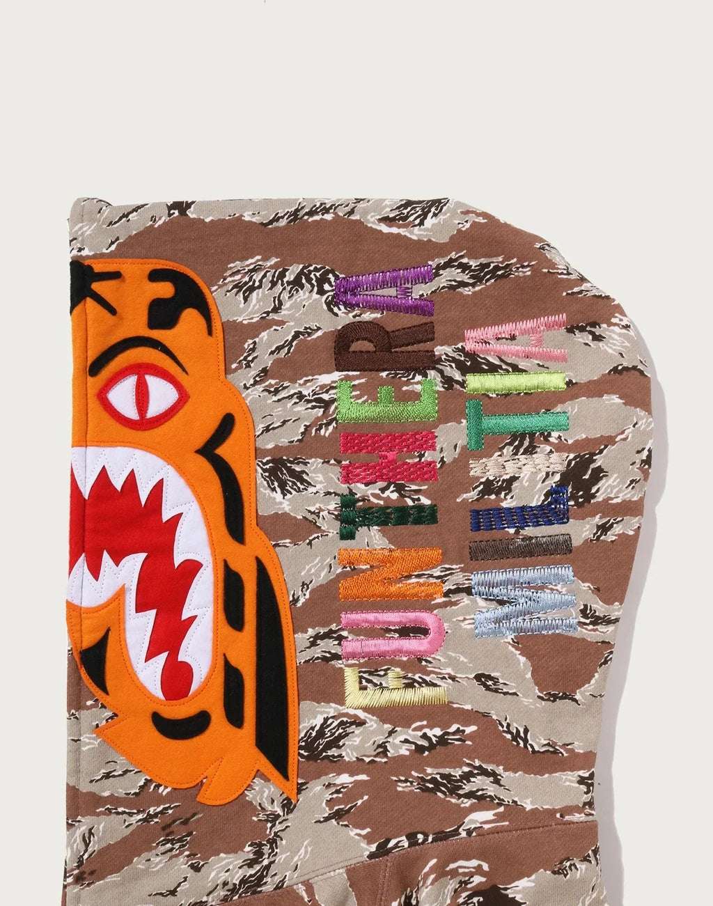 Men's Tiger Graphic Zip Hoodie - Green