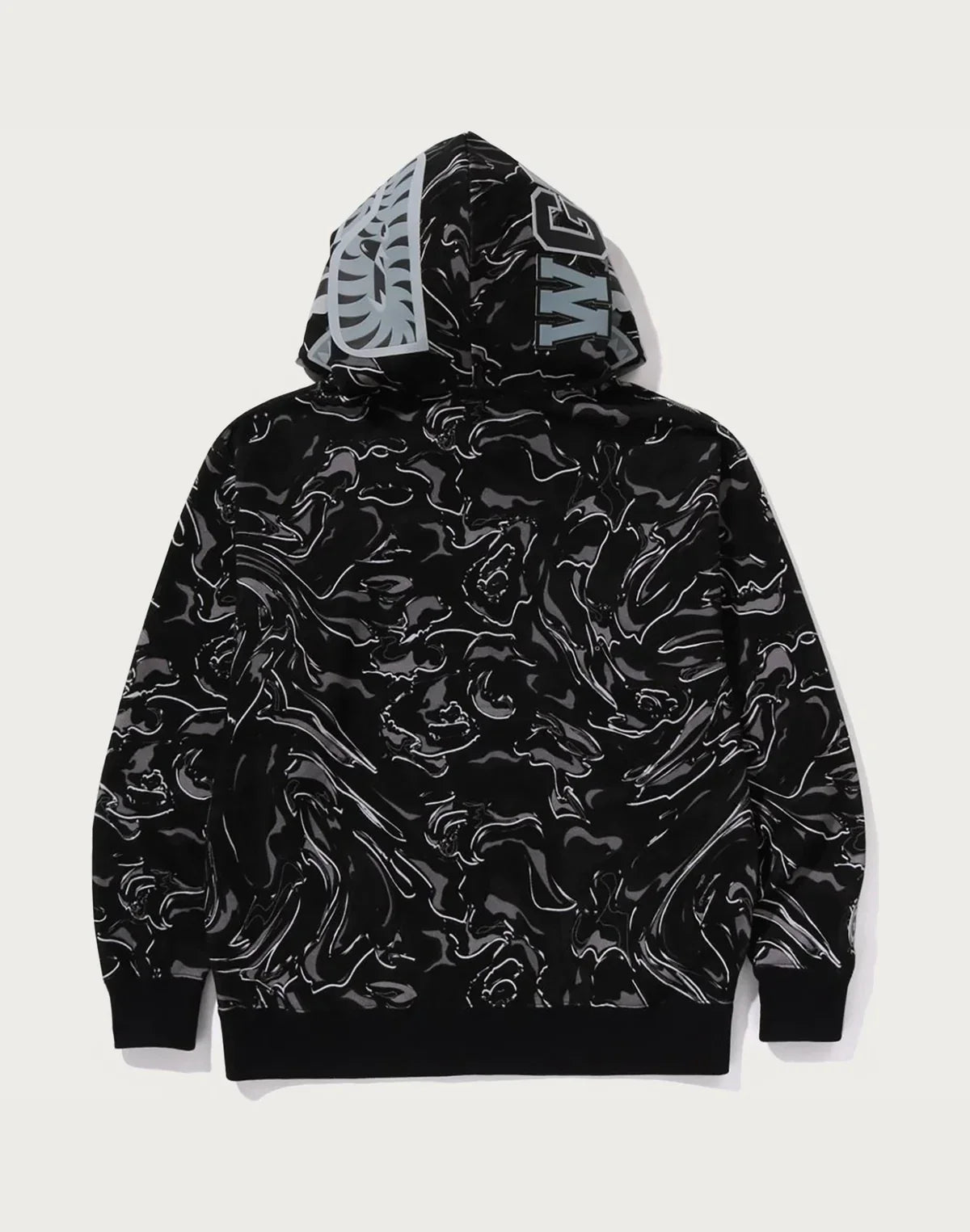 Relaxed Full-Zip Cotton Hoodie - Green