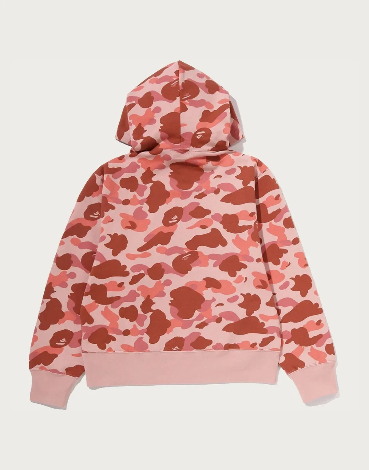 Women's Camo Pullover Hoodie - Pink
