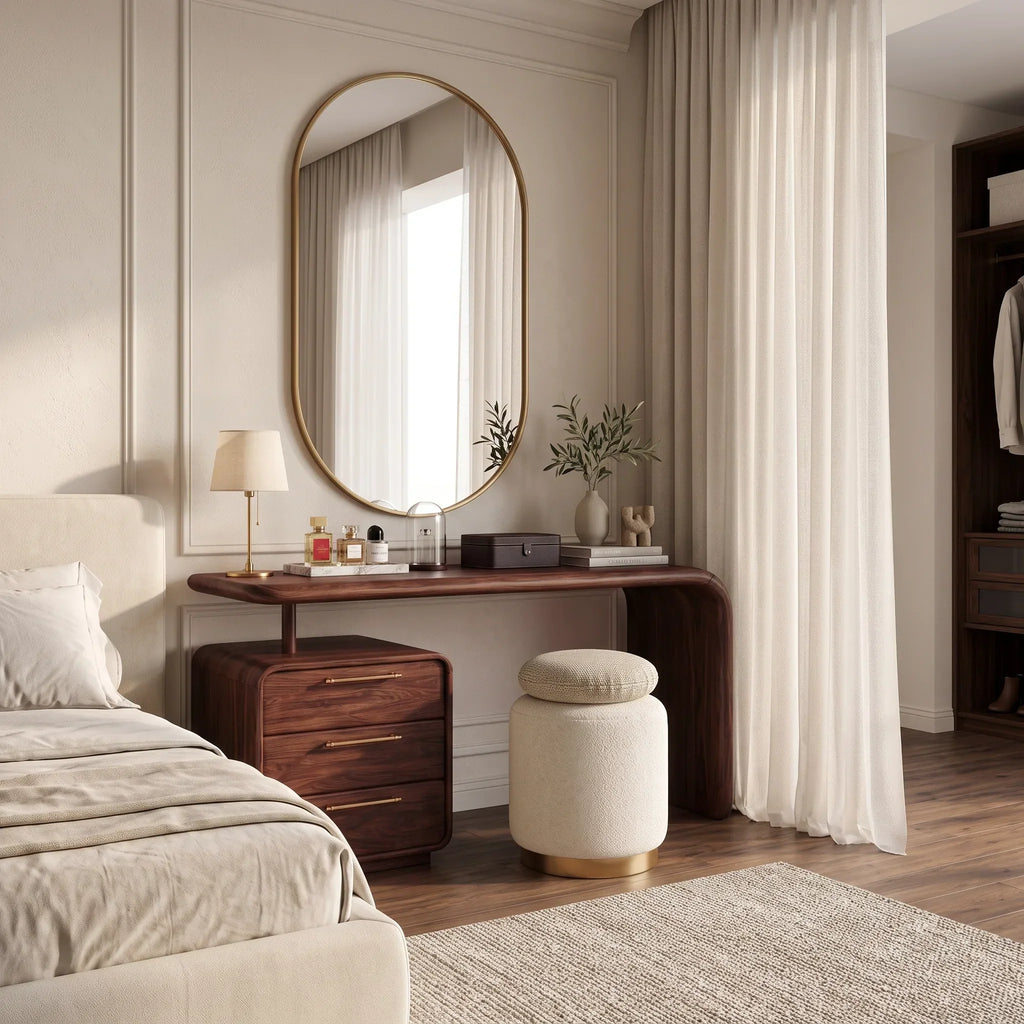 Contemporary Makeup Vanity For Statement Furniture Bedroom