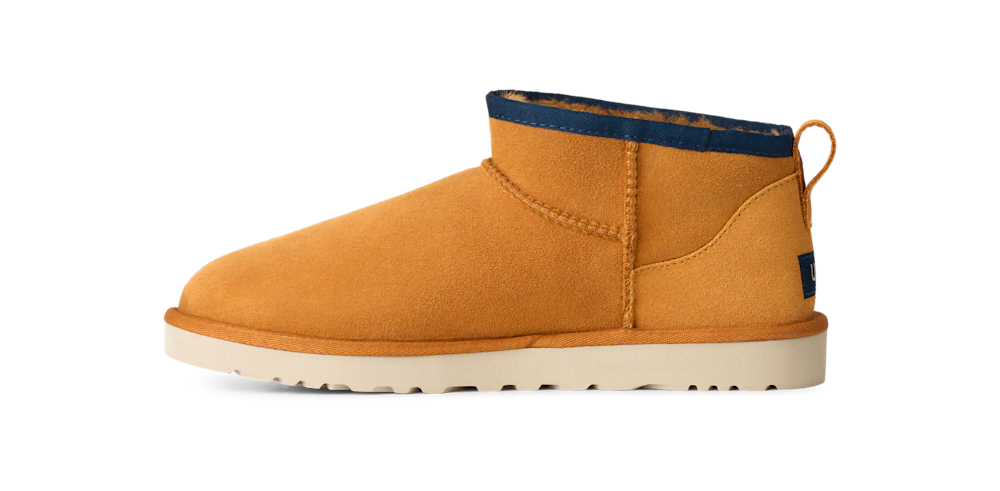 Men's Low Shaft Sheepskin Boot - Dark Grey