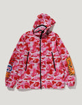 Camo Hooded Jacket - Blue