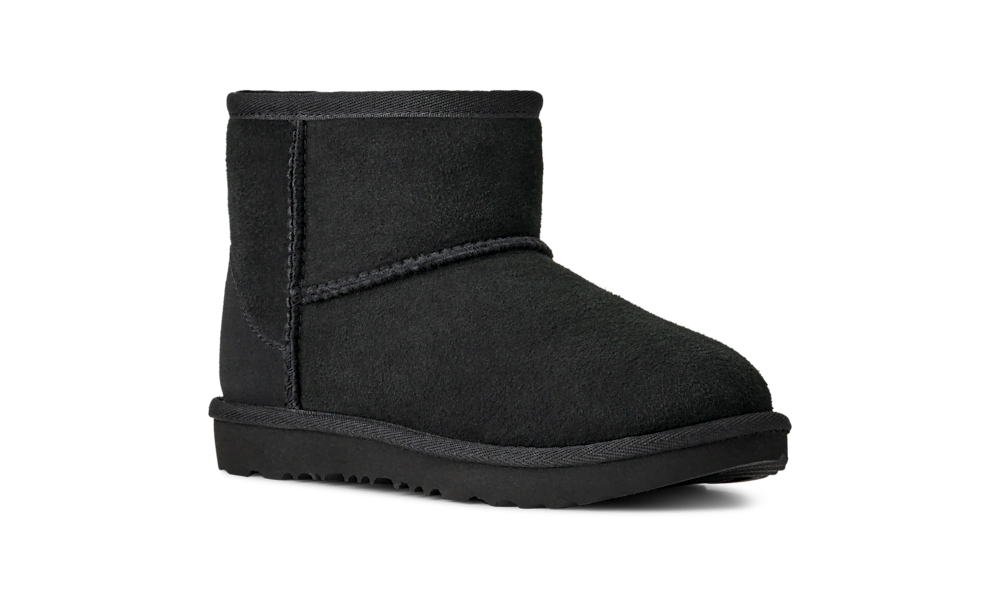 Kids' Mini Sheepskin Boot - Black