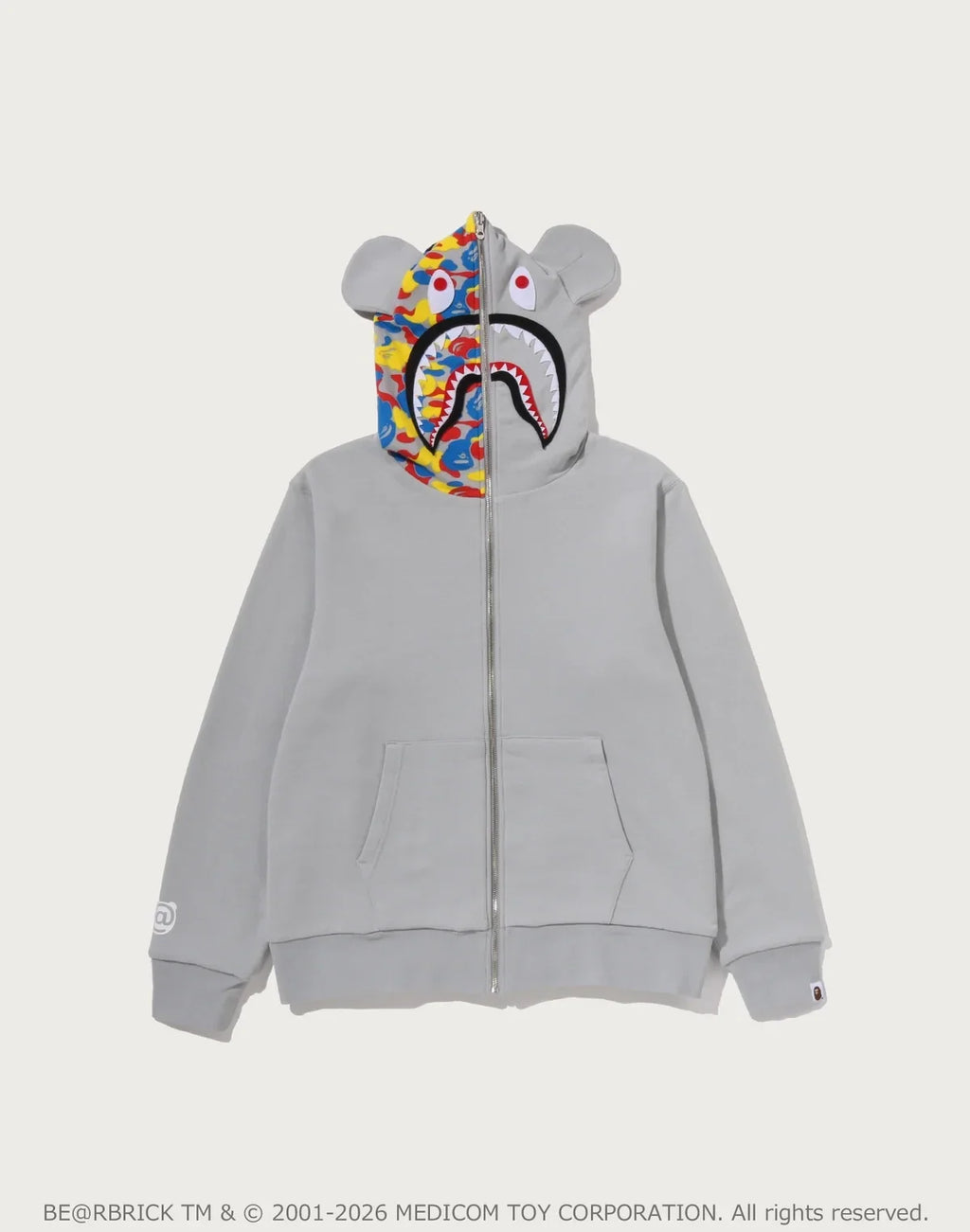 Reversible Full-Zip Graphic Hoodie - Multi