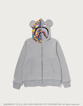 Reversible Full-Zip Graphic Hoodie - Multi