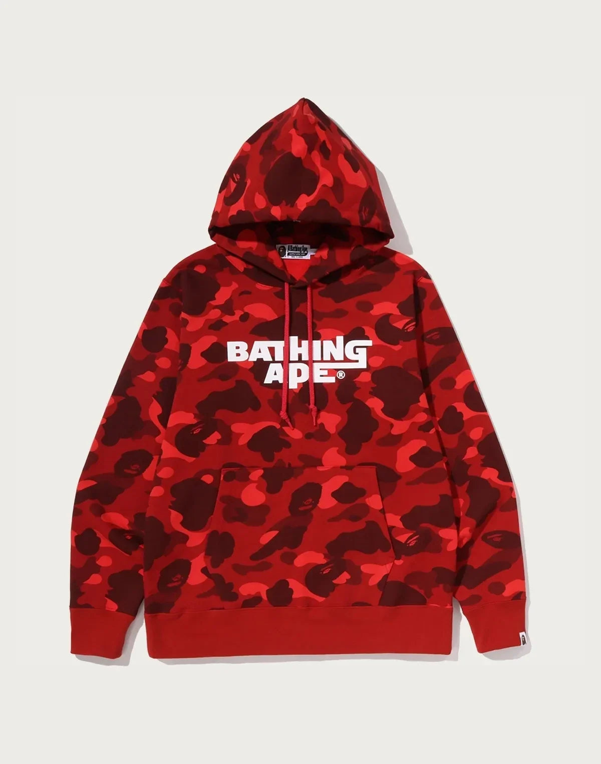 Men's Camouflage Pullover Hoodie - Brown