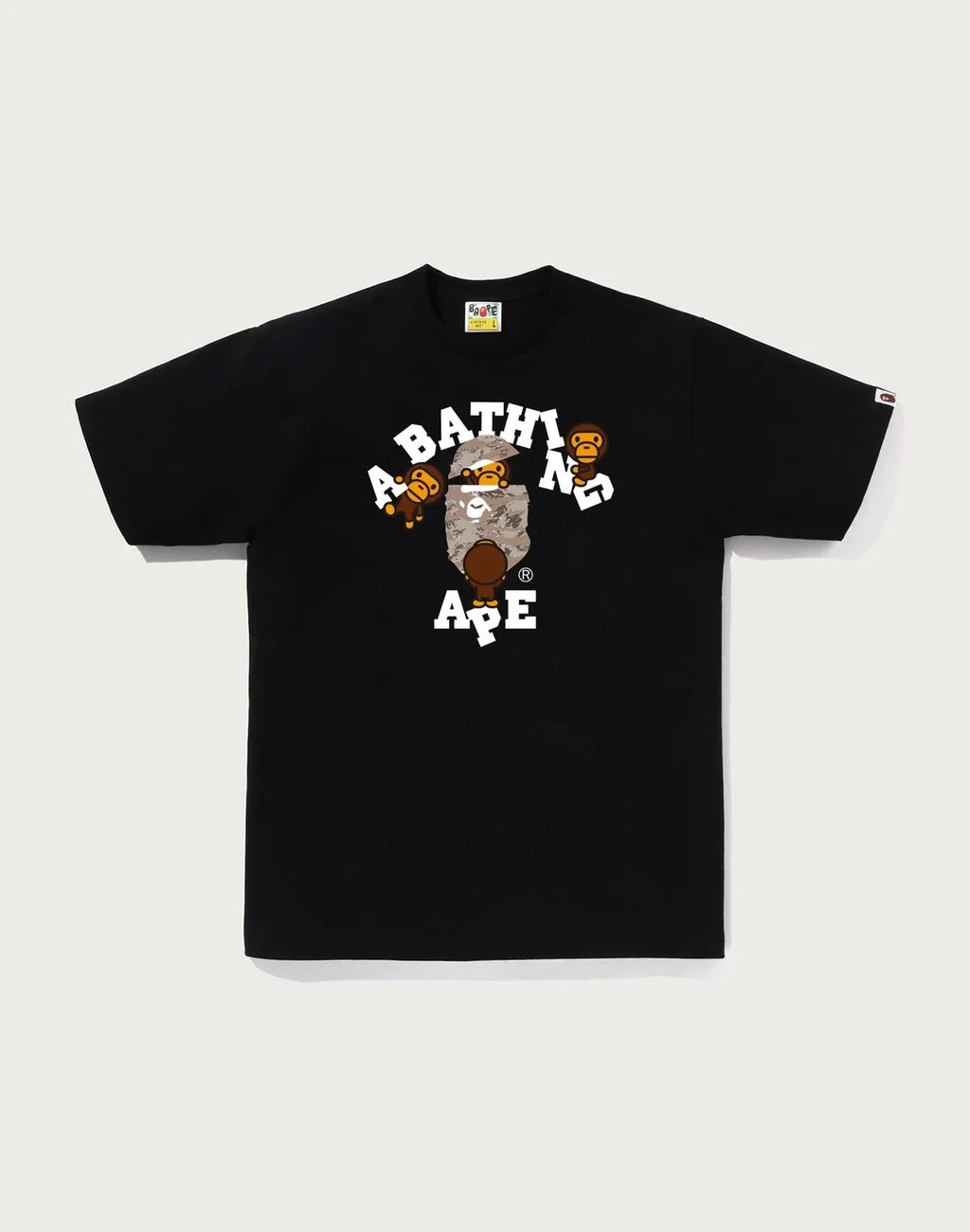 Men's Cotton Graphic T-Shirt - Black Green