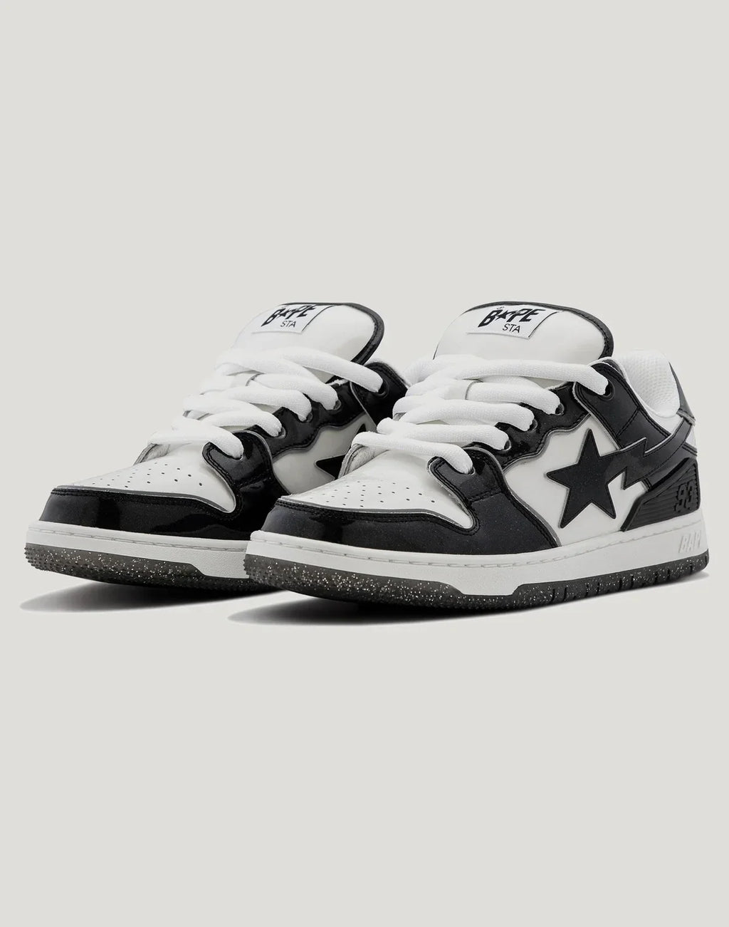 Men's Leather Low Top Sneakers - Green