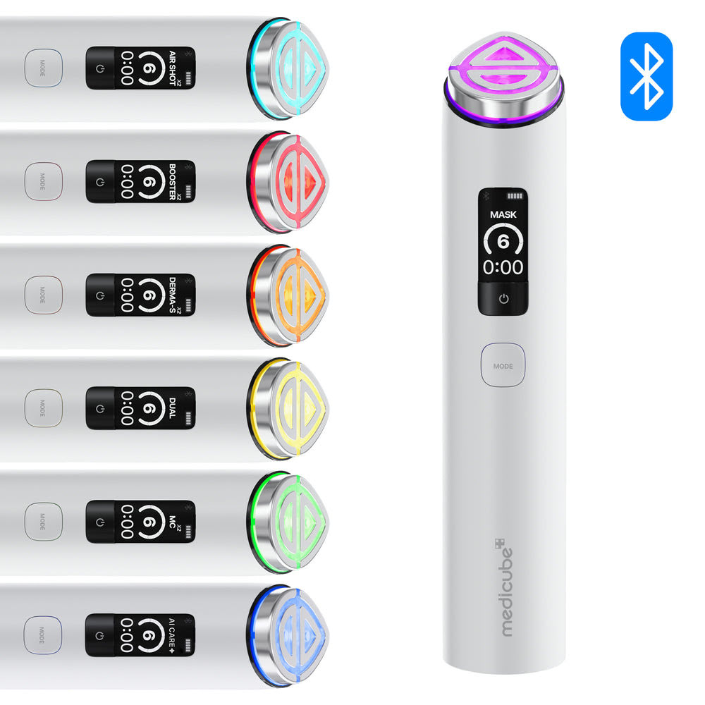 White Multi-Mode Facial Care Device