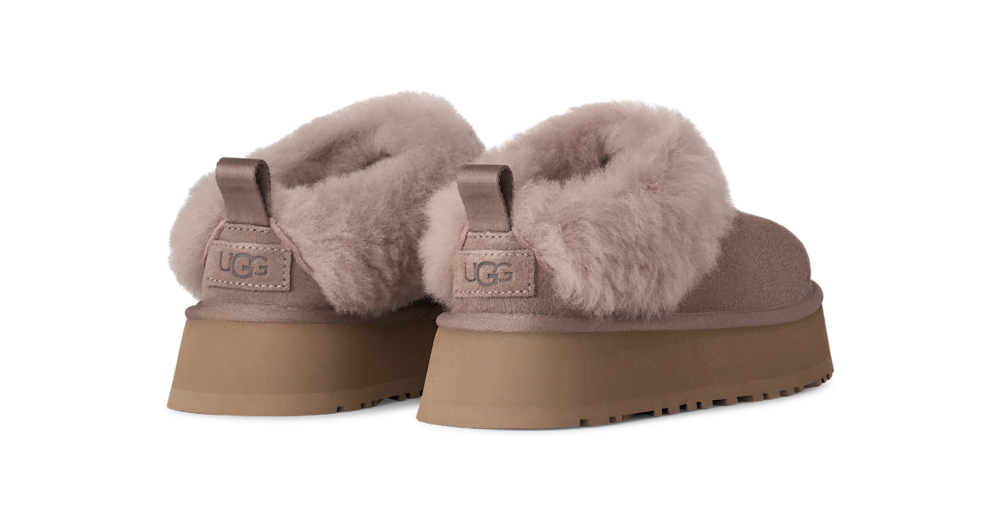 Women's Suede Platform Slipper - Orchid