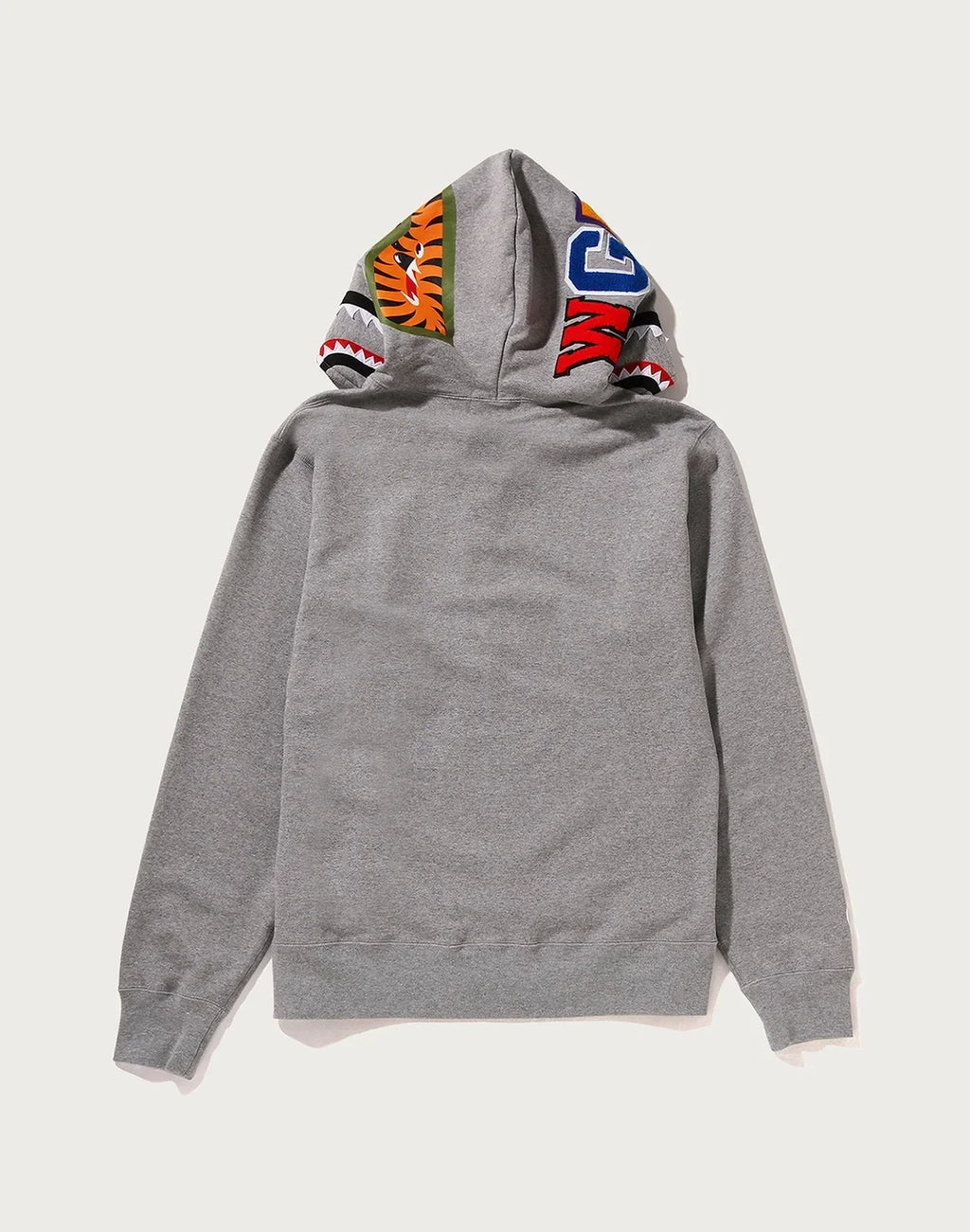 Full-Zip Graphic Hoodie - Black