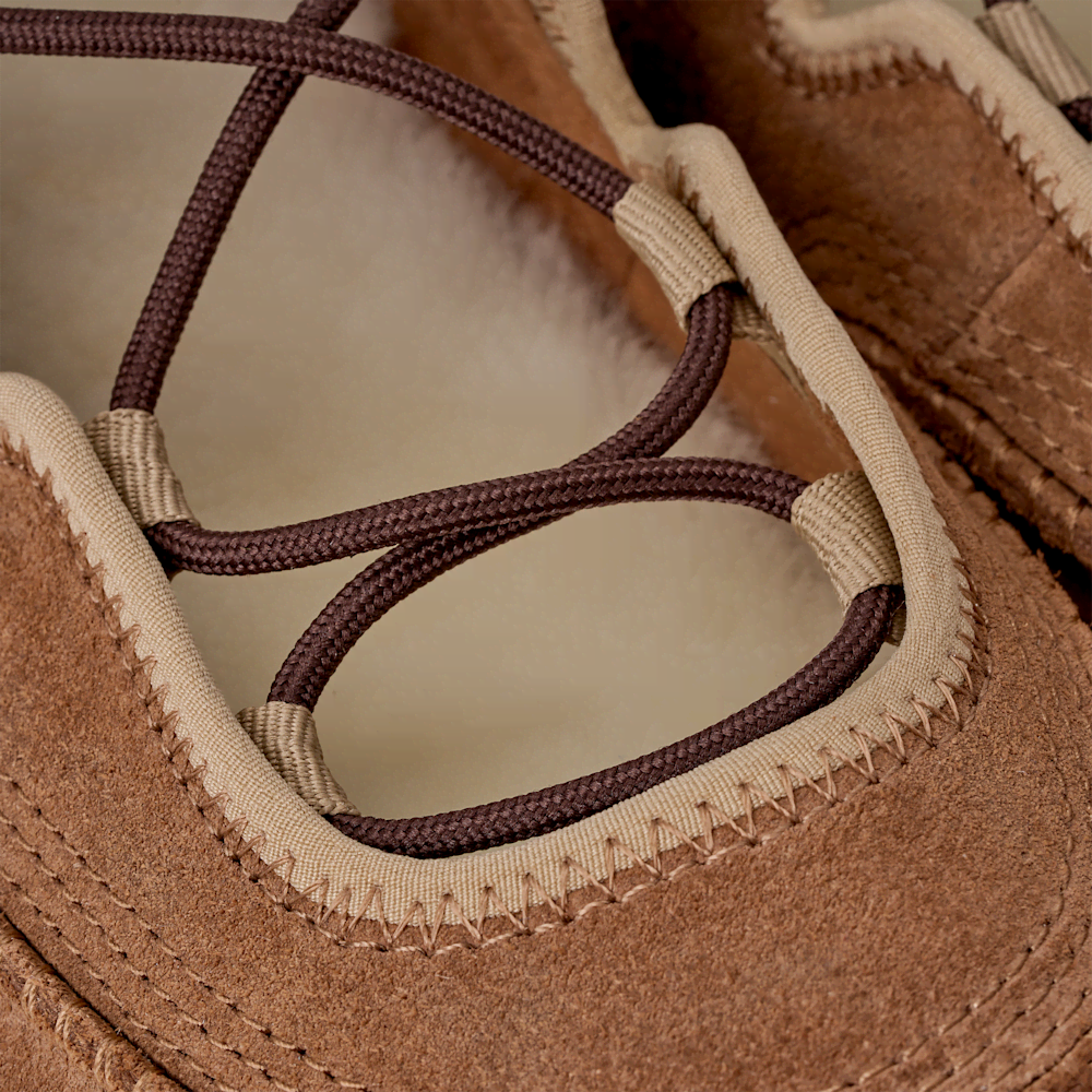 Women's Suede Ballet Sneaker - Blue