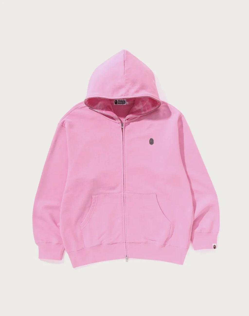 Men's Relaxed Cotton Zip Hoodie - Green