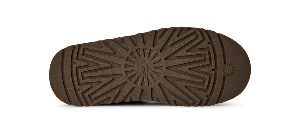 Women's Suede Platform Slipper - Bronze