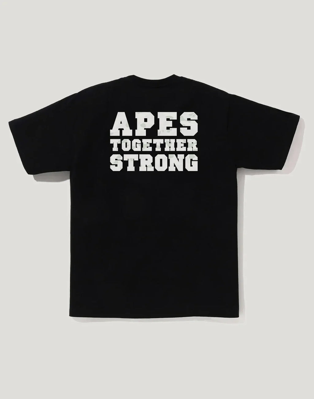 Men's Cotton Camo Graphic T-Shirt - Black