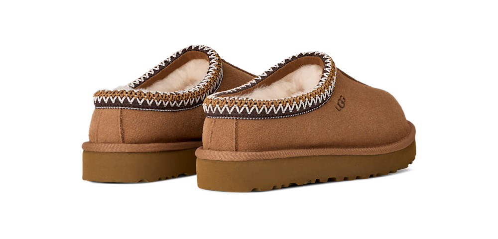 Women's Suede Sheepskin Slipper - Moonlight
