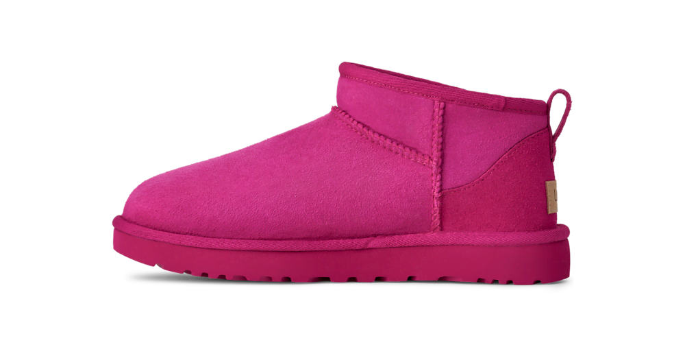 Women's Ultra-Short Sheepskin Boot - Grey