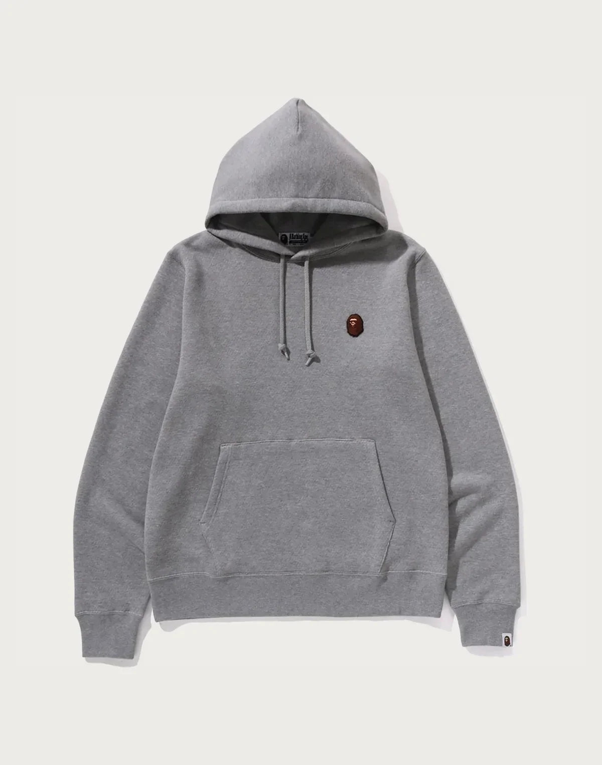 Men's Cotton Graphic Pullover Hoodie - Beige