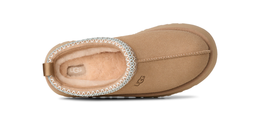 Women's Suede Platform Slipper - Bronze