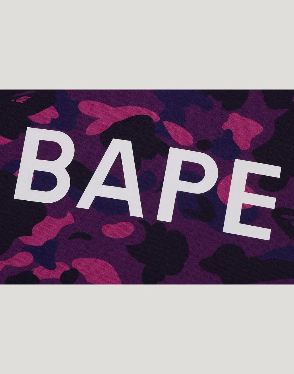 Men's Camo Pullover Hoodie - Purple