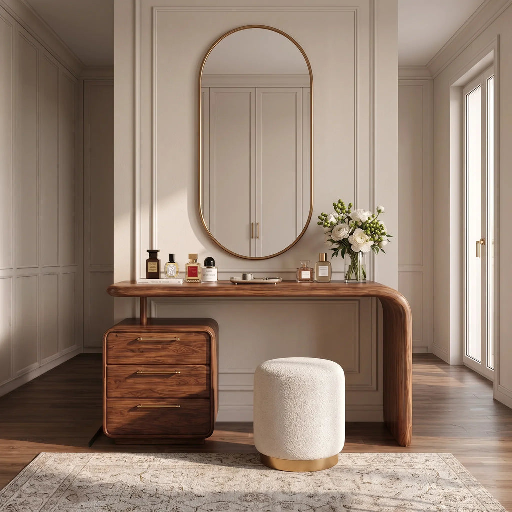 Contemporary Makeup Vanity For Statement Furniture Bedroom