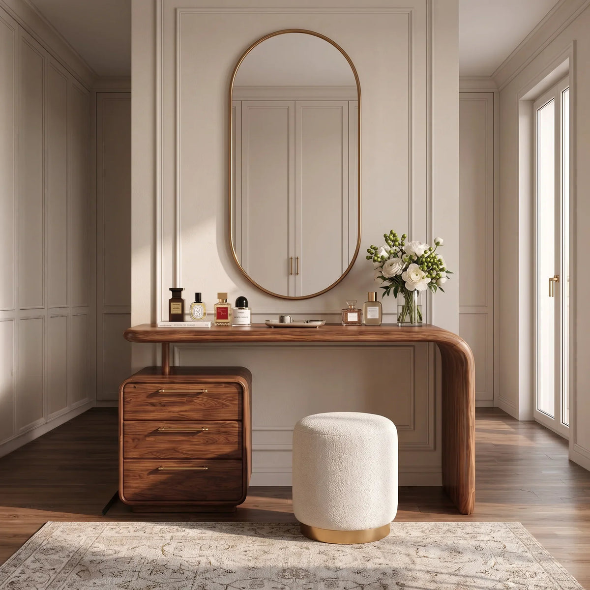 Contemporary Makeup Vanity For Statement Furniture Bedroom