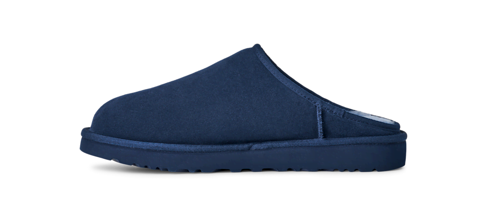 Men's Suede Slip-On Slipper - Blue