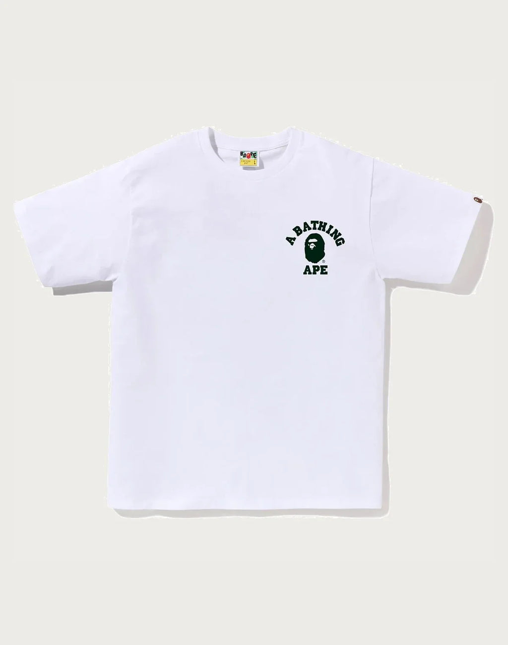 Men's Cotton Camo Graphic T-Shirt - White Blue