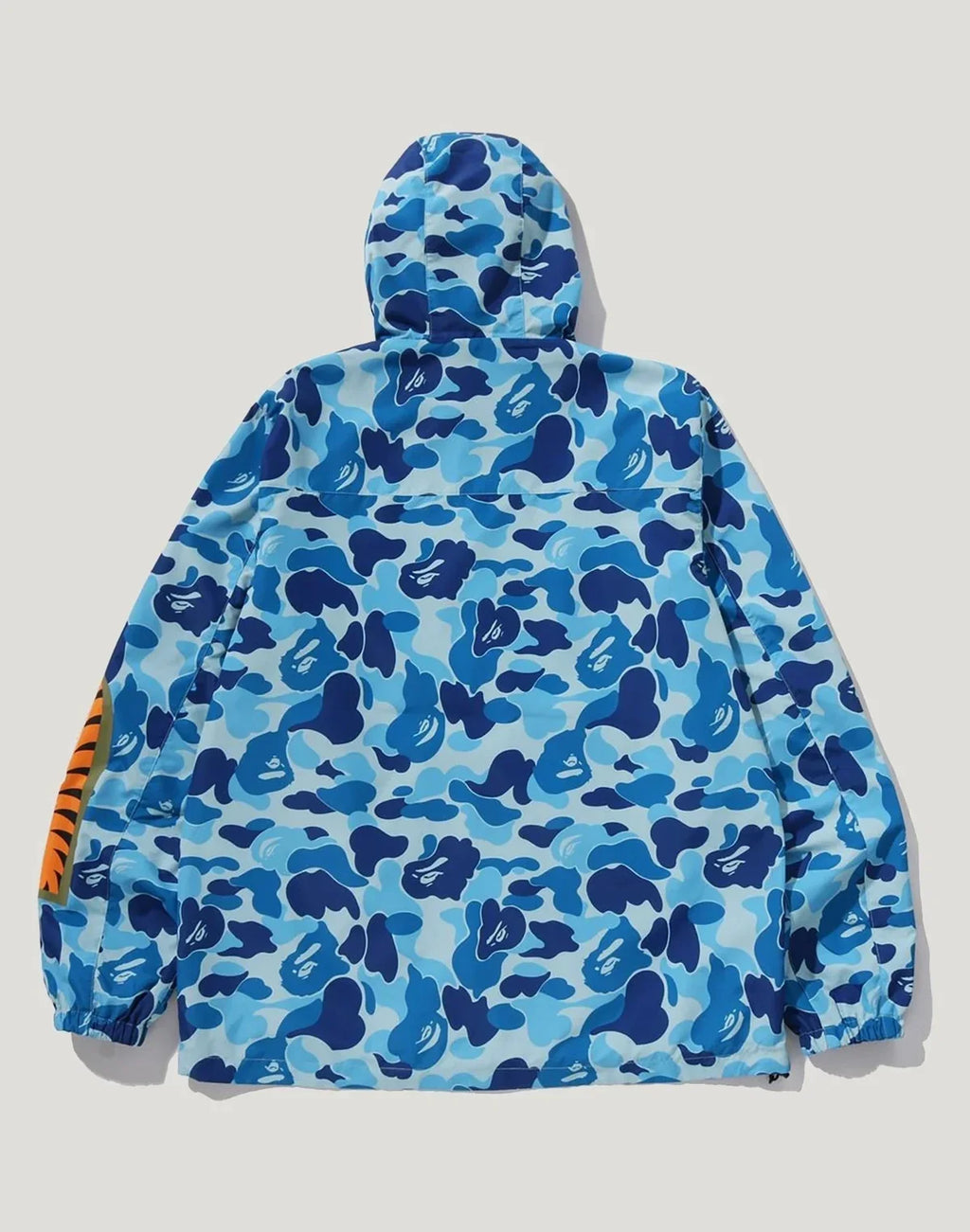 Camo Hooded Jacket - Blue