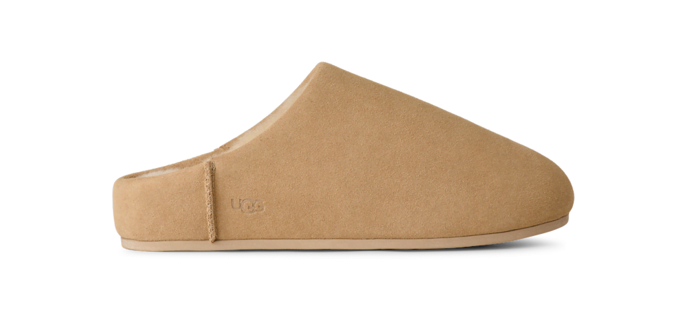 Women's Water-Resistant Suede Slip-On - Black