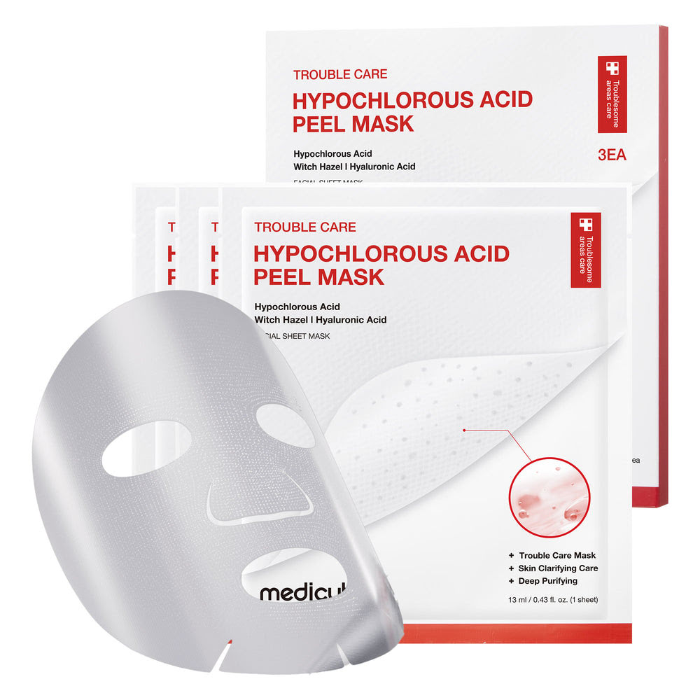 Hypochlorous Acid Peel-Off Sheet Mask
