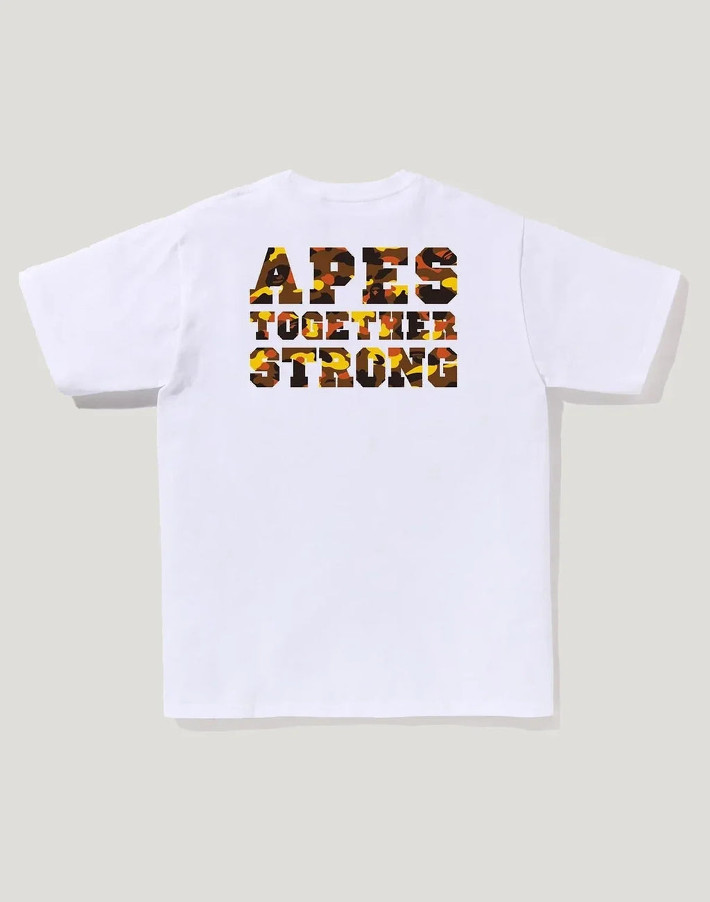 Men's Cotton Camo Graphic T-Shirt - White Green