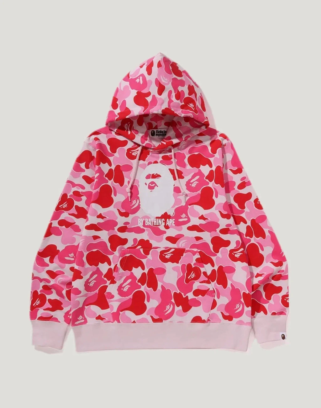 Men's Camo Pullover Hoodie - Pink