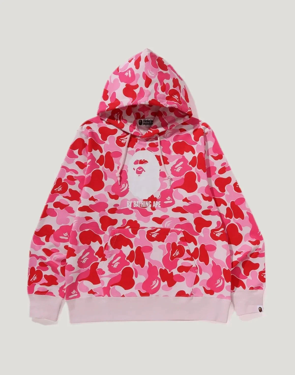 Men's Camo Pullover Hoodie - Pink