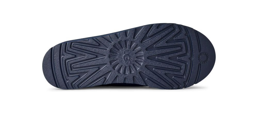 Men's Suede Slip-On Slipper - Blue