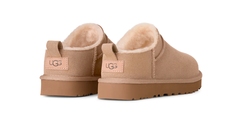 Women's Suede Micro Boot - Sand