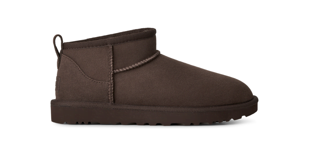 Women's Ultra-Short Sheepskin Boot - Grey