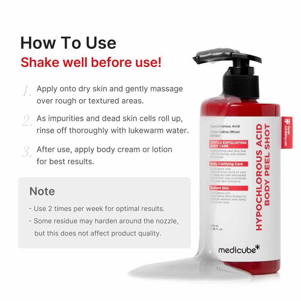 Hypochlorous Acid Rice Body Exfoliating Serum