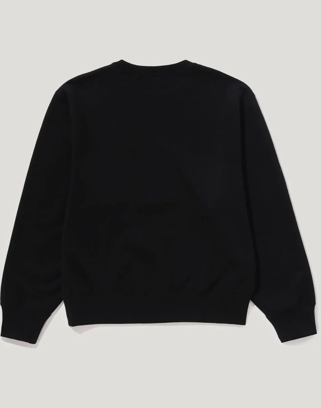 Women's Cotton Graphic Crewneck Sweatshirt - Black