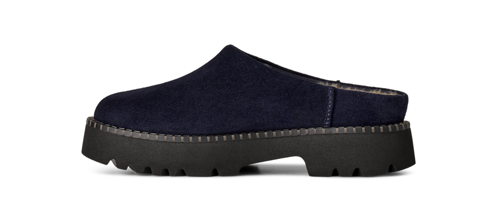 Women's Suede Platform Mule - Starry Night