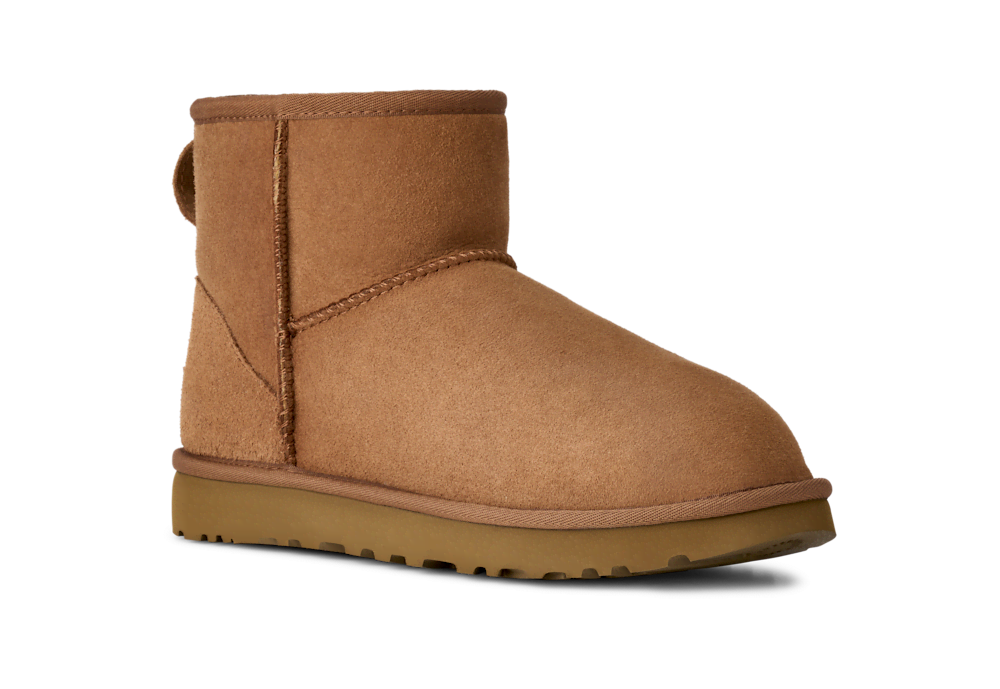 Women's Mini Sheepskin Boot - Dark Indigo