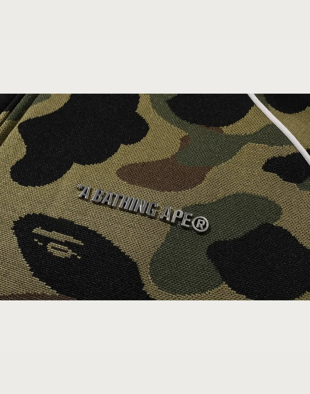 Men's Relaxed Camo Track Jacket - Green
