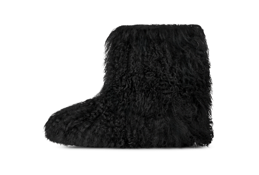 Women's Sheepskin Short Boot - Grey