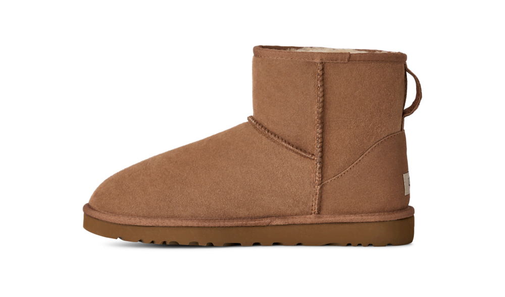 Men's Sheepskin Mini Boot - Black
