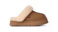 Women's Suede Platform Slipper - Brown