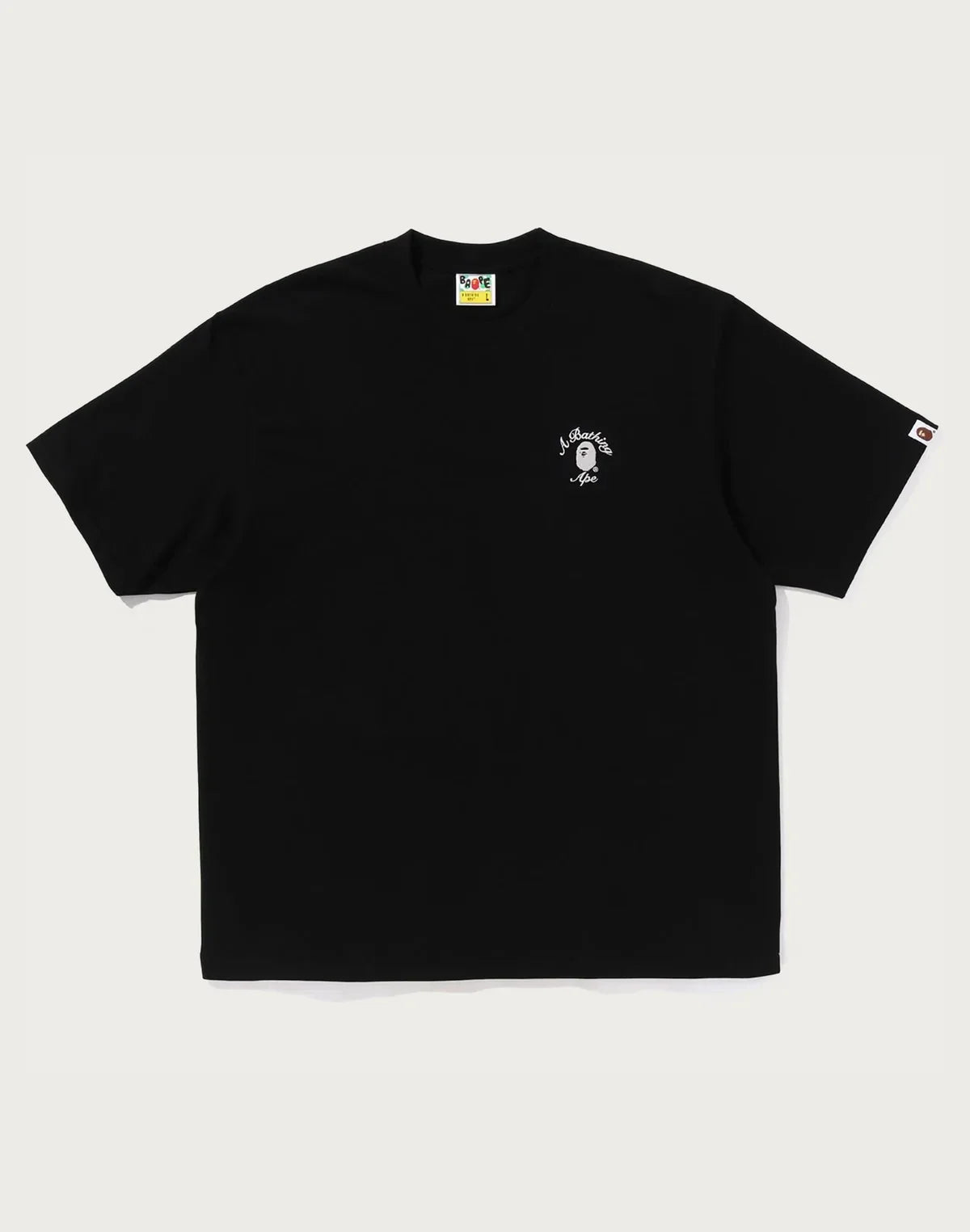 Men's Relaxed Cotton Graphic T-Shirt - Black