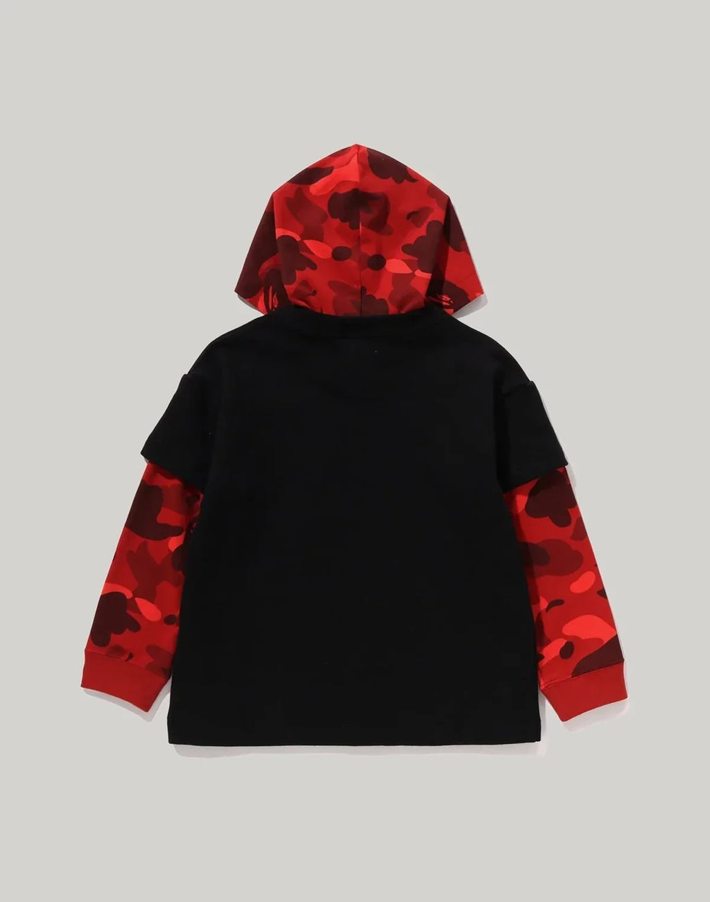 Kids' Relaxed Camo Pullover Hoodie - Navy