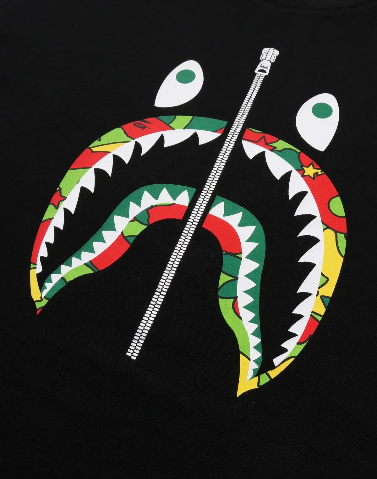 Men's Relaxed Cotton Graphic T-Shirt - Black
