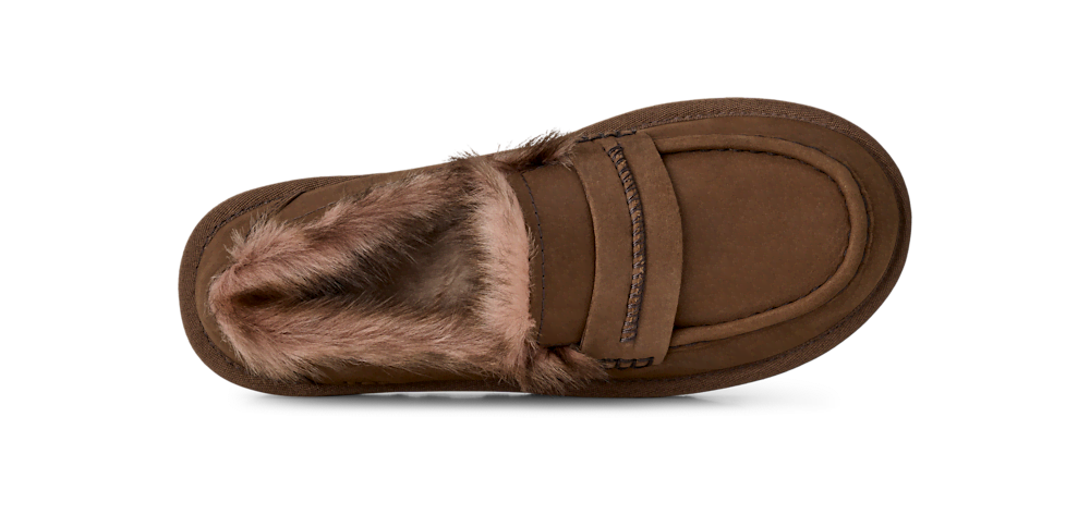 Women's Nubuck Loafer - Black