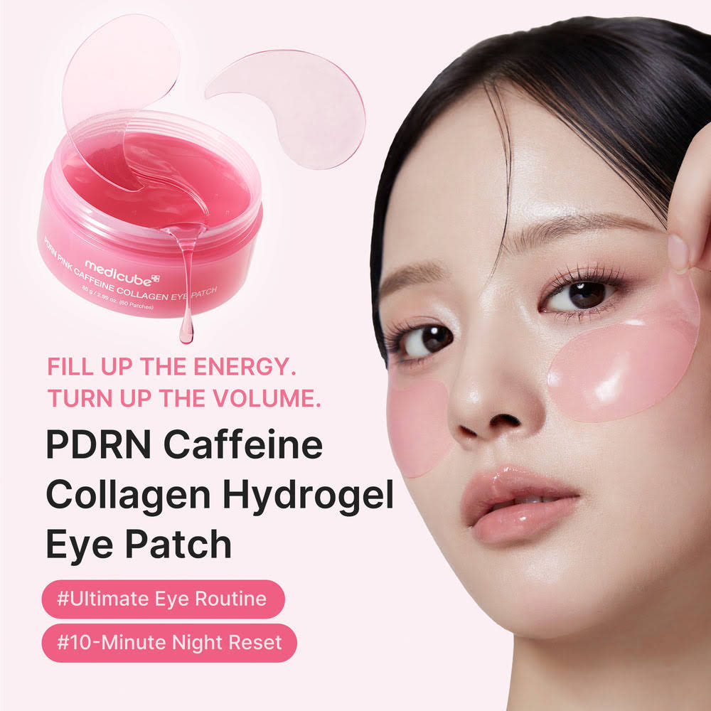 PDRN Caffeine Collagen Hydrogel Eye Patches